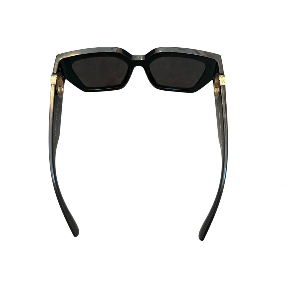 NWT Authentic Burberry Black Square Sunglasses - Picture 3 of 5